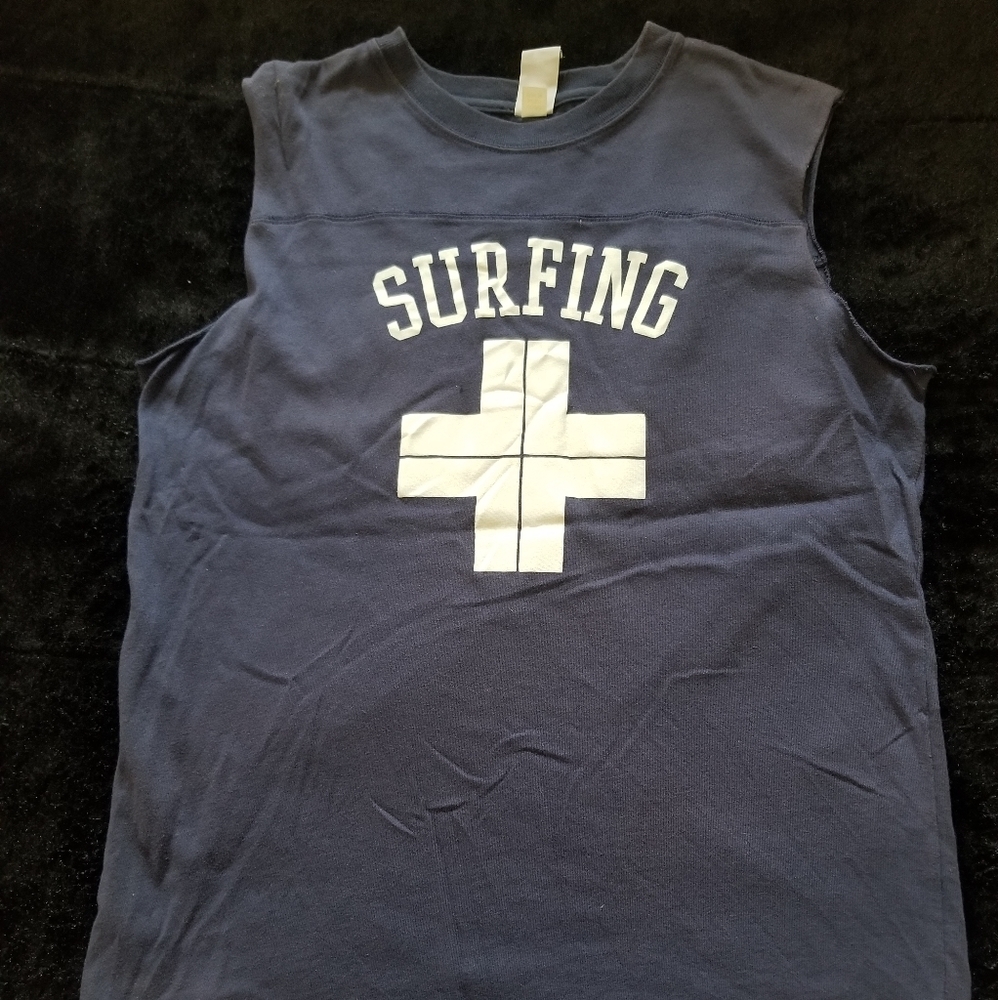 Men's Blue Gap Lifeguard Tank top
